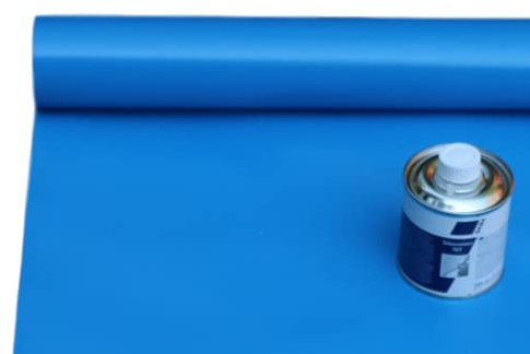 Reparaturset LKW - Plane Planenflicken + Kleber (blau)