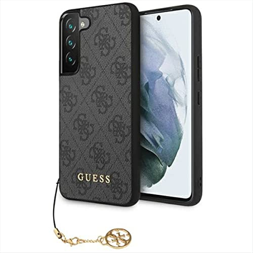 Guess GUHCS23SGF4GGR Hülle für Samsung S23 S911 Grau 4G Charms Collection