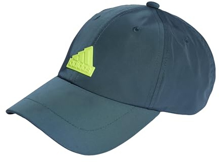adidas Unisex Adulto Future Icon Tech Big Logo Baseball Cap, Arctic Night/Lucid Lemon, M