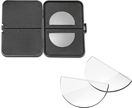 OKH Stick-on Bifocal Lenses Reader, Stick On Adhesive Magnifying Reading Lenses for Sunglasses/Sport Glasses/Ski Goggles, No Water Needed