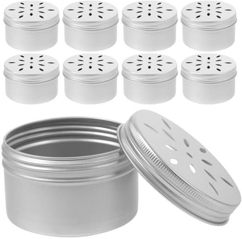 WOONEKY 10stücke Teiliges Geruchstraining Hunde Aluminiumbox Für Nasenarbeit Für Hundetraining Und Stressabbau Sicheres Suchen