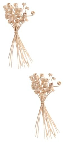 MAGICLULU 40piezas Varillas Difusoras De para Aceites Esenciales Accesorios De Difusor De Aromaterapia Varillas De Ratan para Decoración De Espacios