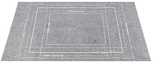 Jigsaw Puzzle Mat Savers, Felt Puzzle Board Keeper for Enthusiasts and Starters (Gray)