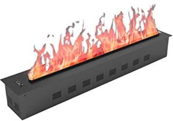 Wasserdampfkamin 200-750W Wandmontierter Kamin mit einstellbarer Flammenfarbe und Geschwindigkeit, Fernbedienung, intelligenter LCD-Touchscreen, 3D-zerstäubte Kamine (Color : 21.5 inch) Octopus feet