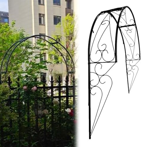 Table d'entrée, Table Console, Arche de Jardin Murale, pour Plantes grimpantes, décoration Murale Semi-Circulaire, Arche de fenêtre et de Porte, pour Jardins, balcons, Portes et en