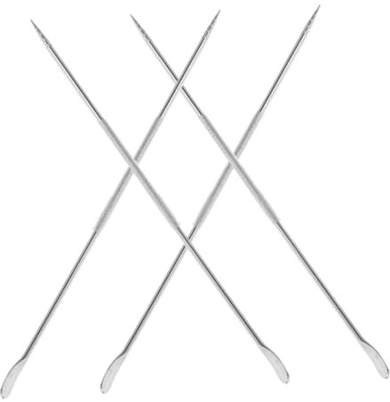 DOITOOL 4 Pezzi Accessori per caffè in Acciaio Resistente Utensili per Decorare caffè Ago per Latte Penna per Decorare Utensile per Spatola per