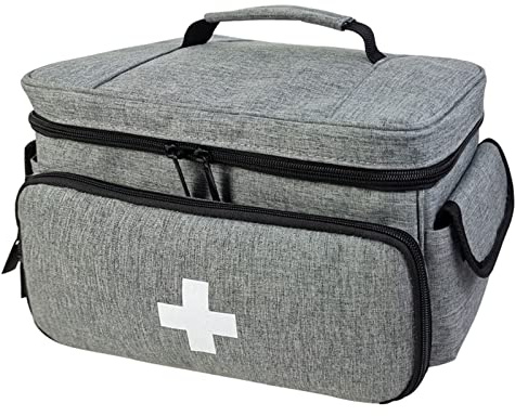 Vynetra Leere Kits tragbare Outdoor-Survival-Tasche, Katastrophentasche, große Kapazität, Heim/Auto-Paket, Wie abgebildet., 29x19.5x17.5cm