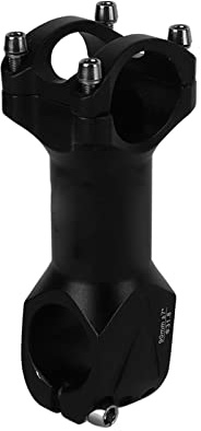 Potence de guidon courte en alliage d'aluminium, tige de vélo traitée CNC haute résistance pour vélos de route de montagne, diamètre de guidon de 31,8 mm, diamètre de fourche (31,8 * 90 mm)