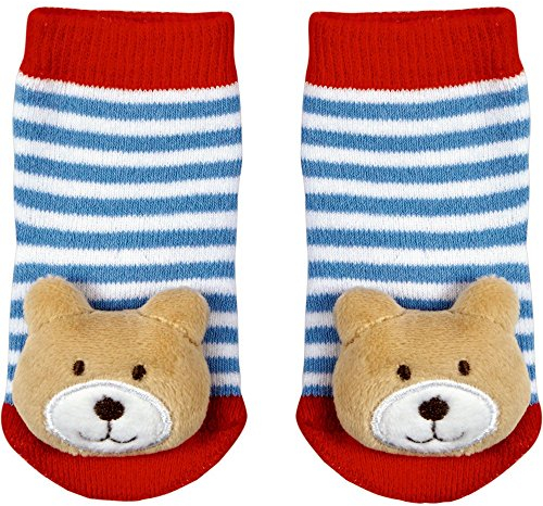 Die Spiegelburg 13799 rasselsöckchen -beertje babyglück, One Size (2 – 12 maanden)