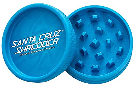 Santa Cruz Shredder Eco Biodegradable Hemp Grinder - Blue Edition - 2 Piece