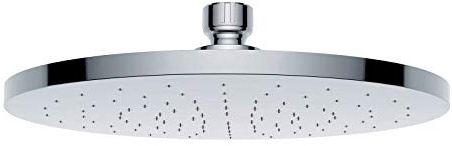 BERNSTEIN Regendusche ABS-Duschkopf D2250 selbstreinigend - Ø 22,5 cm - Anti-Kalk-Düsen - Chrom - DIN-Anschluss - Hochwertiges Design - Einfache Installation - Langlebige Qualität