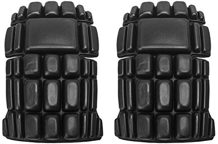 Knieschoner für die Arbeit, Gel-Knieschoner für Baustellen, Beinschutz, Knieschoner für Arbeitshosen, Gartenarbeit, Schwarz, 1 Paar