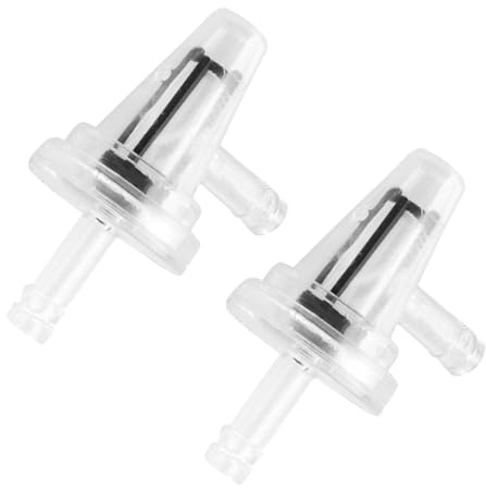 JNNJ 2 Pezzi Filtri Carburante Linea per Gas, Filtro Carburante 90 Gradi, Filtri Benzina per Moto E Scooter, Filtri Benzina Moto in Linea 90 Gradi Ad Angolo Retto, Filtro Carburante Rapido Universale