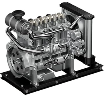 sainsmart Teching Mini-Dieselmotor-Bausatz | Modellmotor-Bausatz für Erwachsene, DIY STEM-Lernspielzeug mit funktionierenden Teilen, 1:10, Vollmetall, 300 Teile
