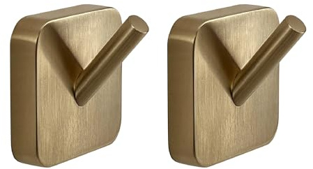 Gedy Set mit 2 Tonga Kleiderbügeln in mattem Gold