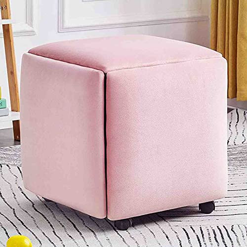 Getuftete gepolsterte Esszimmerbank mit PU-Leder – Akzentbank für Schlafzimmer, Eingangsbereich, Wohnzimmer – Leder-Fußstütze Hocker – Dunkelbraun