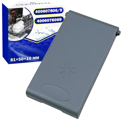 Spülkammerdeckel für Geschirrspüler 81x50x10 mm 400607806/9 für AEG | 4006078069 für Electrolux für Zanussi Spülmaschine – Garantie 10 Jahre - MONTERAL