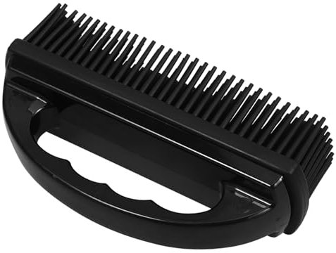 BCOATH Black Silicone Pet Hair Remover Brush for Home Car Sofa Carpet Hair Defloating
