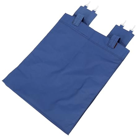 Alipis Bolsa Organizadora Resistente para Carro De Limpieza con Múltiples Bolsillos Compatible con Carros De Limpieza para Hoteles y Oficinas Bolsa Colgante Azul