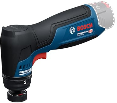 Bosch Professional 12V System sladdlös planslip GSS 12V-32 (inkl. monterad underlagsplatta med kardborreband på 32 mm, självhäftande underlagsplatta på 32 mm)