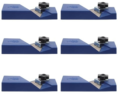 Gadpiparty Recortadora de Cantos (6 Unidades): Miniherramienta Manual para Crear Cantos Inclinados de 45°, Cepillos de Esquina Y Herramientas Manuales para Carpintería.