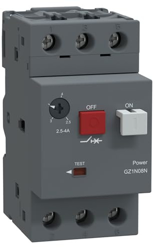 Interruttore automatico termico e magnetico GZ1N08N 2,5-4A