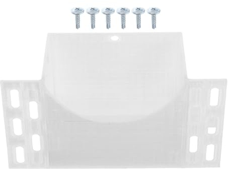 Bac Récupération Climatiseur de Condensats des Extérieur | Plastique Blanc, Structure D’écoulement Unique, Installation Facile et Étanche, Gestion de L’eau