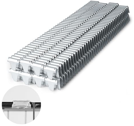 KAMSIN CL-4 Galvanized Clinch Clips M66 Series Vertex Clips, 960 PCS/Box