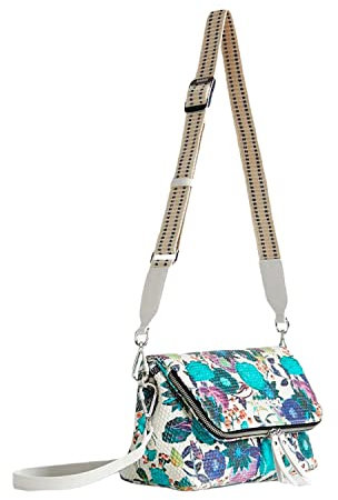Desigual Femme Bols_eterea Blue Ve Sac de sport Across , Bleu, Taille unique EU