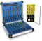 Hammersmith DrillBit Pro - 21tlg Sechskant Bohrer Set für Metall, Holz, Stein, Glas, Beton uvm. - Präzise & Langlebig - Zubehör Bohrmaschine