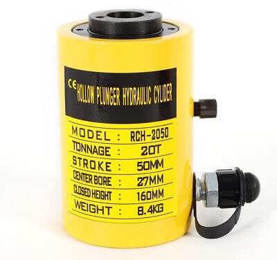 Manual Oil Pump Hydraulic Cylinder Jack Automotive Hydraulic Cylinder Hub Puller Manual Oil Pump Tool Hand Car Jack Hollow Cylinder Hollow Piston Cylinder Bore Hollow Ram Hydraulic Cylinder Jack