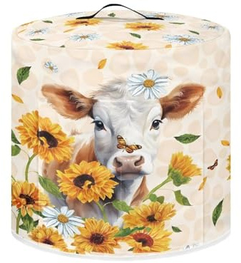 DISNIMO Housse de protection pour autocuiseur avec poche décorative pour autocuiseur électrique, housse de protection anti-poussière pour cocotte à riz, friteuse à air comprimé