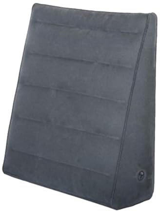 MagiDeal Oreiller Gonflable de cale, Coussin Gonflable d'oreiller de Jambe, Oreiller de Soutien d'oreiller de cale de lit pour Dormir, lit, Camping