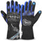 BEAST RAGE Guantes de Invierno para Motocicleta, Impermeables, Resistentes al Viento, térmicos, Guantes de Motocicleta para Hombres y Mujeres, Guantes cálidos para Motocross, Carreras (Blue, S)