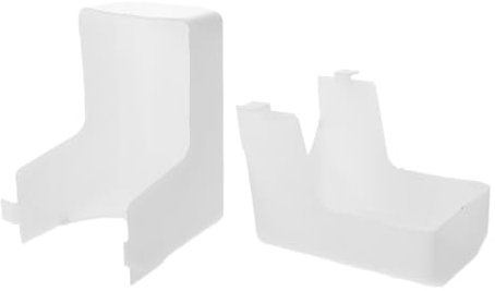 jojofuny 2pcs Extractor Vent Cover Range Hood Light Cover Replacement Part for Air Vent