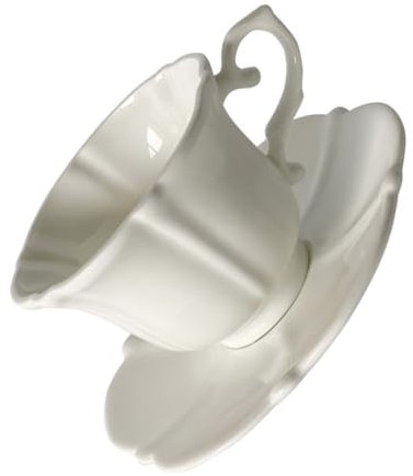 Alipis 1set Tazze Da Caffè Eleganti Porcellana Con Piattino Tazza Da Te Vintage Per Casa e Ristoranti Adatta Per Cappuccino Espresso e Tè Per Compleanni e Inaugurazioni