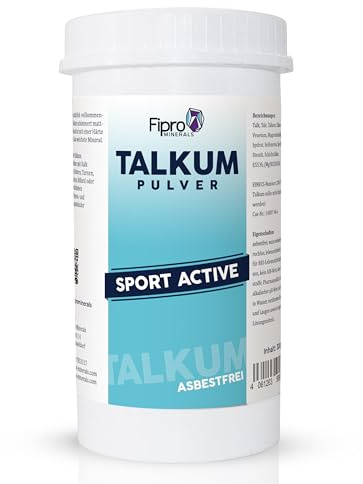 Sucelos TALKUM PULVER 300 g Feines asbestfreies Sporttalkumpuder – Mit Kreide mischbar – Für Sport und Freizeit Fitnessstudio Fitnesscenter Gewichtheben Klettern Turnen