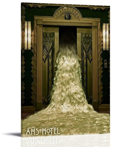 American Horror Story Hair Inside The Elevator Collection, poster decorativo da parete, per soggiorno, camera da letto, decorazione da parete, decorazione moderna per la camera da letto, 24