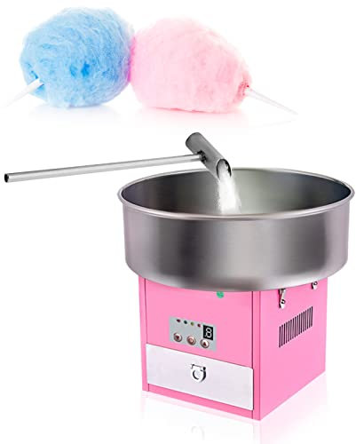 Cotton Candy Machine, Electric Portable Floss Maker for Creative Dishes like Cakes, Ice Creams, and Cocktails