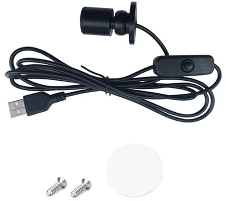 jebyltd 5V LED Cabinet Spotlights Showcase Display Ceiling Lights Indoor Atmospheres Night Lamp Wine Cabinet Counter Ceiling Lamp Surfaces Mounted Spots Light