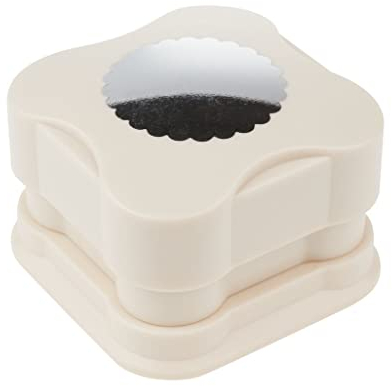 VBS Etiketten Stanzer Kreis rund gezahnt Motivstanzer Motiv-Locher Everywhere Papier Magnet Hochzeit Scrapbooking Papier-Anhänger selber machen