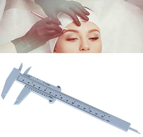 Augenbrauen Lineal, 150 Mm Messschieber, Tattoo Augenbrauen Lineal,Wiederverwendbares Permanentes Augenbrauen Positionierungslineal Für Das Make Up Augenbrauen