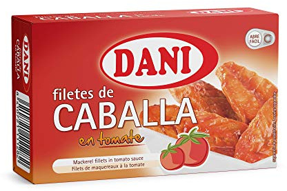 Dani - Caballa (filetes) en tomate - Pack 12 x 115 gr.