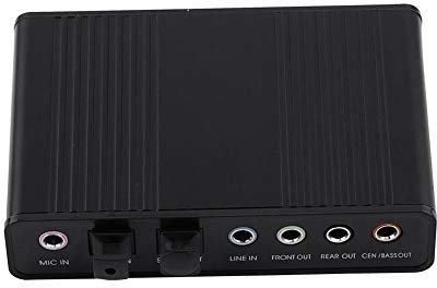 Optical Audio Sound Card External 5 1 Surround Sound 6 Channel Optical for PC/Laptop