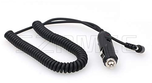 SZRMCC 12V- 24V DC 5,5 x 2,5 mm Autokigarettenanzünder Netzteil Adapter Ladekabel für tragbaren DVD-Player, Auto, LKW, Buskamera, Auto-DVR
