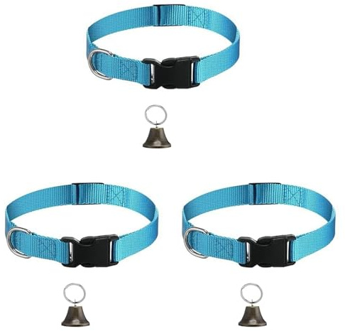 JTQYFI Collares de pastoreo de ovejas, Correa para Cuello de Cencerro, Hebilla de Seguridad de liberación rápida, Accesorio confiable para Mascotas para Cabras. Hebilla de liberación rápida