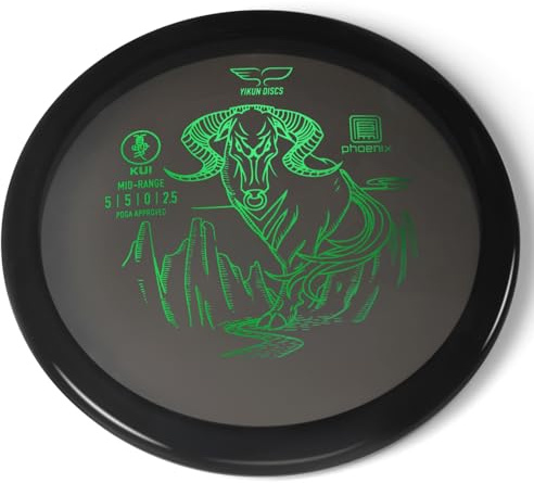 Yikun Midrange Disc Golf Disc-Overstabel Golf Mid-Range,PDGA Approved Great for Competition,Leisure and Entertainment