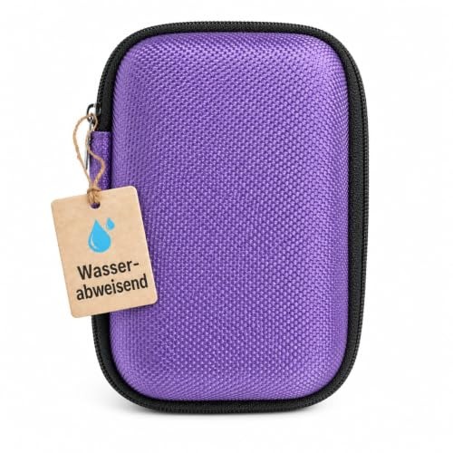 caseroxx Schutztasche für Beurer BiteX BR 60/90/10, Hardcase Reiseetui | Stoßfestes EVA-Hardcase mit wasserabweisender Oberfläche, zwei Netztaschen und Karabiner – sicher unterwegs
