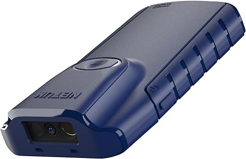 NETUM E950 Bluetooth 2D streckkodsläsare, 3-i-1 QR-streckkodsläsare Automatisk trådlös pistolskanning Bakåtklämma Arbeta med surfplatta iOS Android Windows MacOS för lagerinventering POS