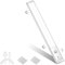 AFQLED Lampe de Placard Sans Fil 32CM, Magnétique, Super Brillante 6500K Dimmable - Rechargeable Lampe Detecteur de Mouvement Interieur, Reglette LED Cuisine, pour Armoire Placard Escalier Cuisine